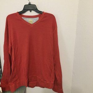 XXL light red BASS long sleeve shirt